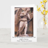 Angelic Angel Quotes - Angel Quotation Karte (Gelbe Blume)