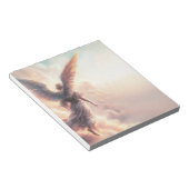 Angelic Angel Sky Clouds Notizblock (angewinkelt)