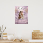 Angelic Ascent Memorial Welcome Sign Poster (Küche)