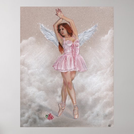 Angelic Ballerina Poster (Vorne)