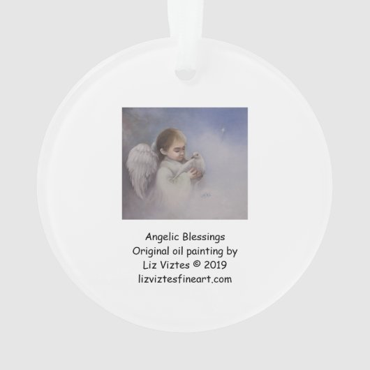 Angelic Blessings Ornament (Rückseite)