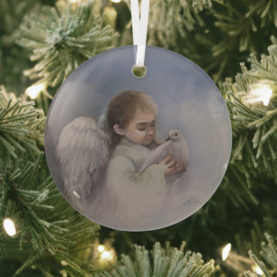 Angelic Blessings Ornament Aus Glas