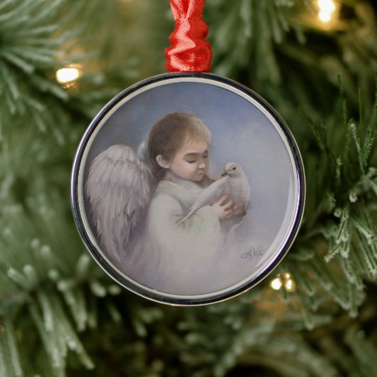 Angelic Blessings Ornament Aus Metall (Baum)