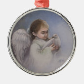 Angelic Blessings Ornament Aus Metall (Vorne)