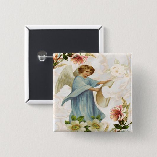 Angelic Button (Vorne & Hinten)