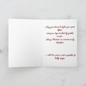Angelic Christmas Greeting card Karte (Innenseite)
