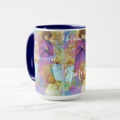 ANGELIC CHRISTMAS TASSE (Vorderseite Links)
