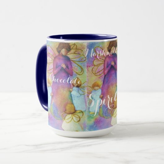 ANGELIC CHRISTMAS TASSE (Vorderseite Links)