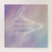 Angelic Cloudy White Friendly Spirit in Sky Puzzle (Horizontal)