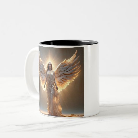 Angelic Coffee Tasse (Vorderseite Links)