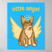 Angelic Corgi Poster (Vorne)
