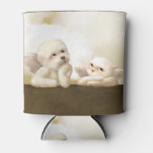 Angelic Dog und Cat on Cloud Dosenkühler (Vorderseite)
