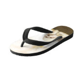 Angelic Dog und Cat on Cloud Kinderbadesandalen (Schrägansicht)