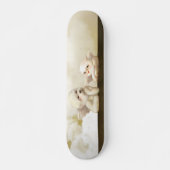 Angelic Dog und Cat on Cloud Skateboard (Vorne)