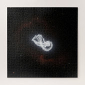 Angelic Fiery Transparent Spirit Puzzle (Horizontal)