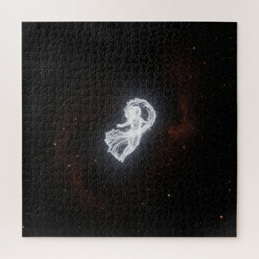 Angelic Fiery Transparent Spirit Puzzle (Vertikal)