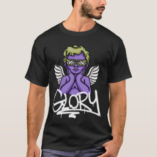Angelic Figure With Sunglasses streetwear T-Shirt