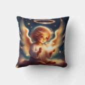 Angelic Glow Throw Kissen (Rückseite)