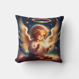 Angelic Glow Throw Kissen