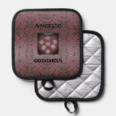 Angelic Goddess Topflappen (Vorderseite/Rückseite)