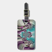 Angelic Hakuna Matata Lila Herzgeschenke Gepäckanhänger (Vorderseite vertikal)