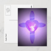 Angelic Heart Postkarte (Vorne/Hinten)