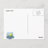 Angelic Heart Postkarte (Rückseite)