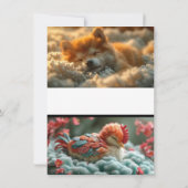 Angelic Liebe: Romantische Einladung zur Hochzeit (Rückseite)