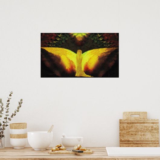 Angelic Light Poster (Küche)