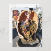 Angelic Nativity Postkarte (Vorne/Hinten)