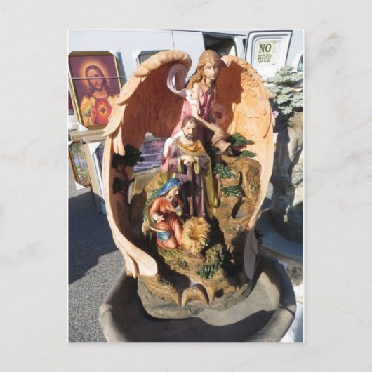 Angelic Nativity Postkarte (Vorderseite)