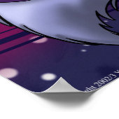 Angelic Plum Poster (Ecke)