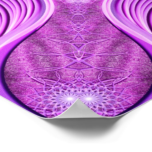 Angelic Realm Mandala Poster (Ecke)