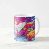 Angelic Robot Kaffeetasse (VorderseiteRechts)