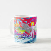 Angelic Robot Kaffeetasse (Vorderseite Links)