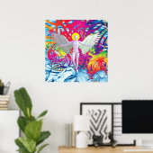 Angelic Robot Poster (Heimbüro)