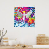 Angelic Robot Poster (Küche)