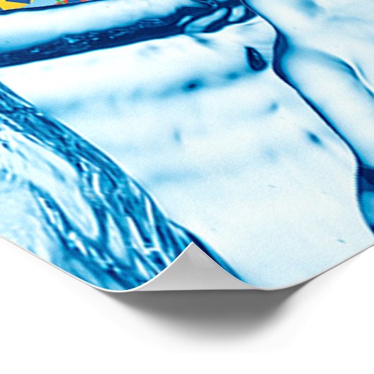 Angelic Robot Poster (Ecke)