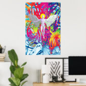 Angelic Robot Poster (Heimbüro)
