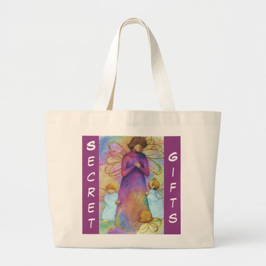 ANGELIC SECRET GIFTS JUMBO STOFFBEUTEL (Vorne)