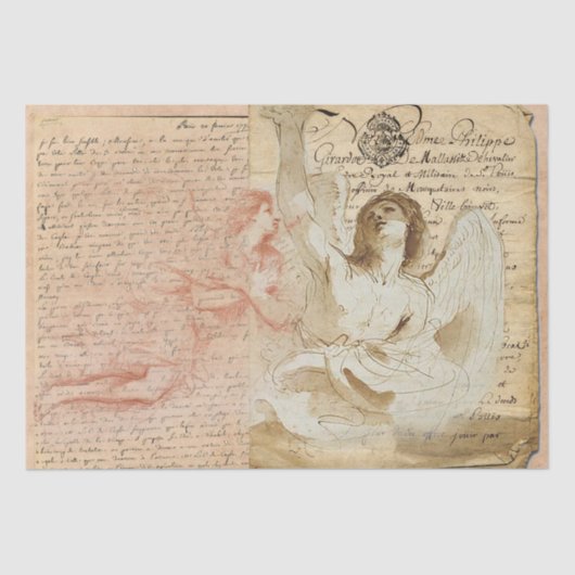 Angelic Seidenpapier (Vorderseite)