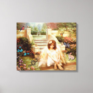 Angelic Serenity Prayer Canvas Prints Leinwanddruck