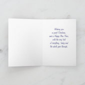 Angelic Statue, Happy Holidays, Weihnachten (Innenseite)