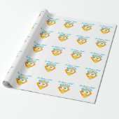 Angelic Surprise emoji Geschenkpapier (Ungerollt)