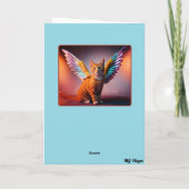 Angelic Tabby Karte (Rückseite)
