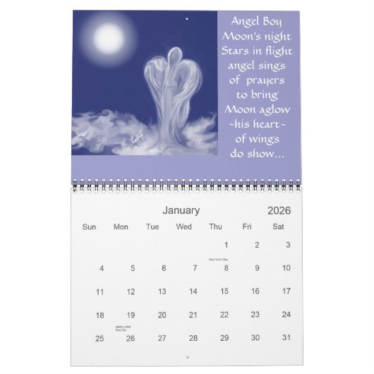 Angelic Times Kalender (Jan 2026)