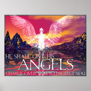 Angelic Transportation Poster