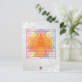 Angelic Whisper Postkarte (Stehend Vorderseite)