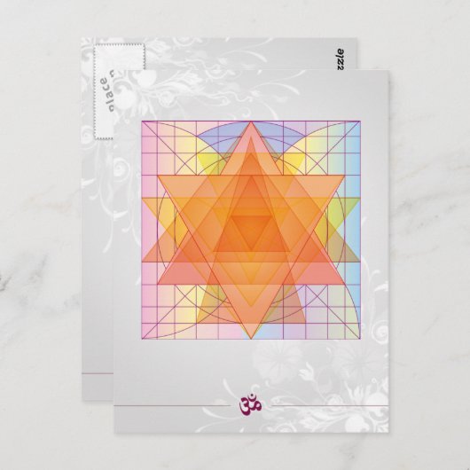 Angelic Whisper Postkarte (Vorne/Hinten)