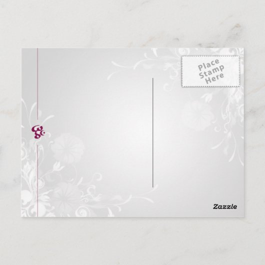 Angelic Whisper Postkarte (Rückseite)